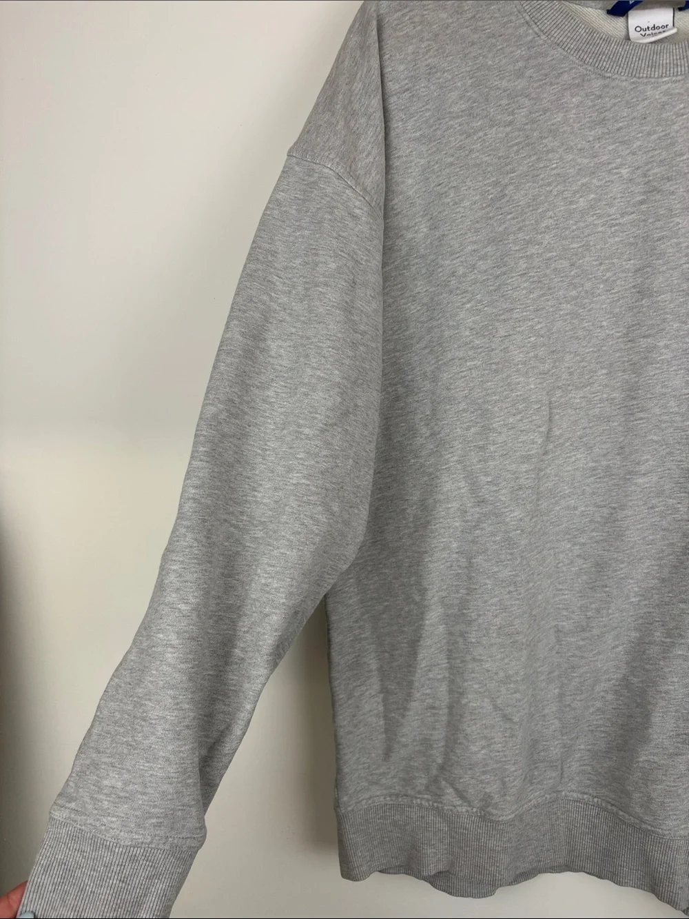 Outdoor Voices Move Your Body For Your Mind Graphic Sweatshirt Gray XL